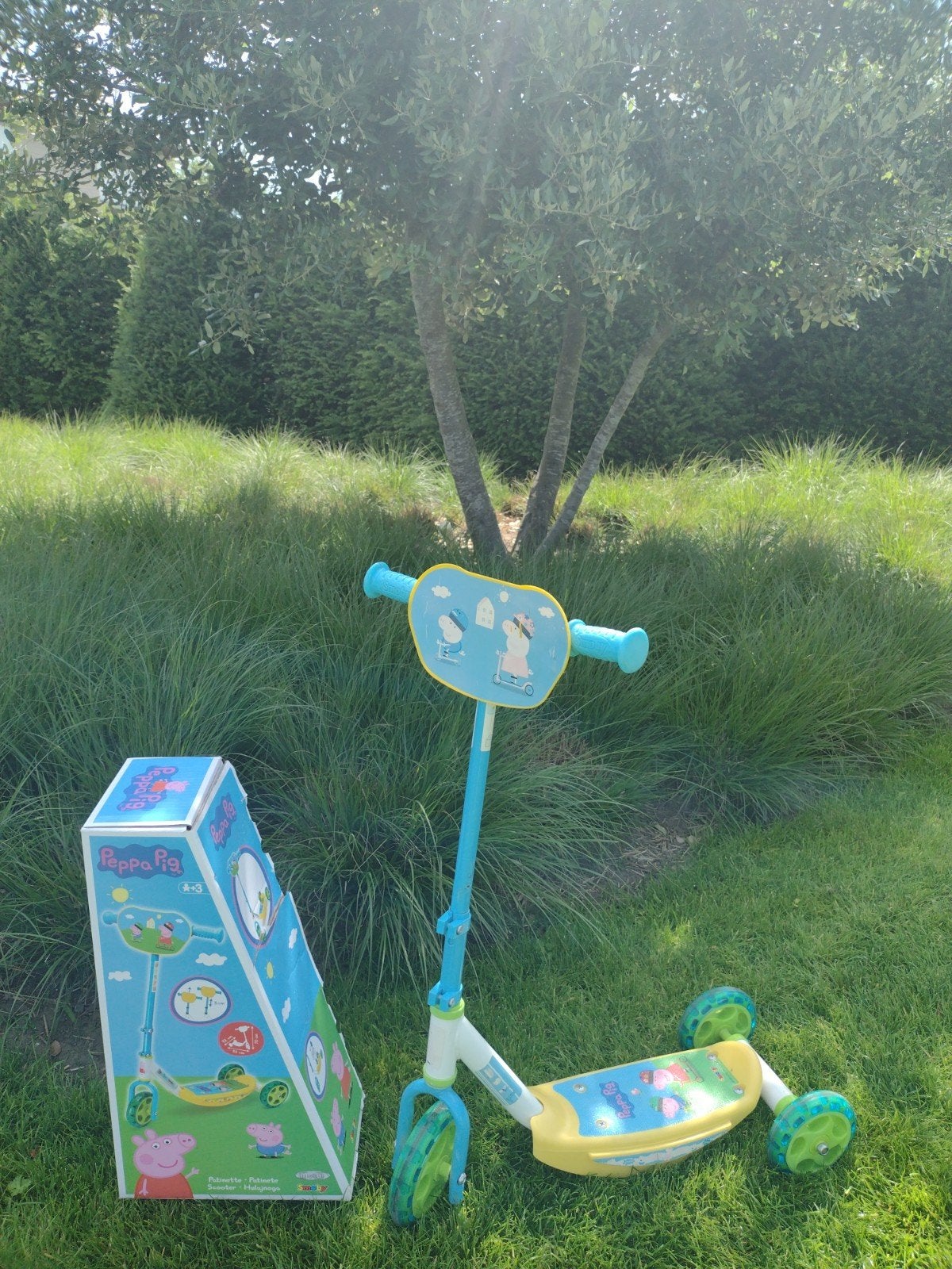 Step Peppa Pig van merk Smoby, Ophalen