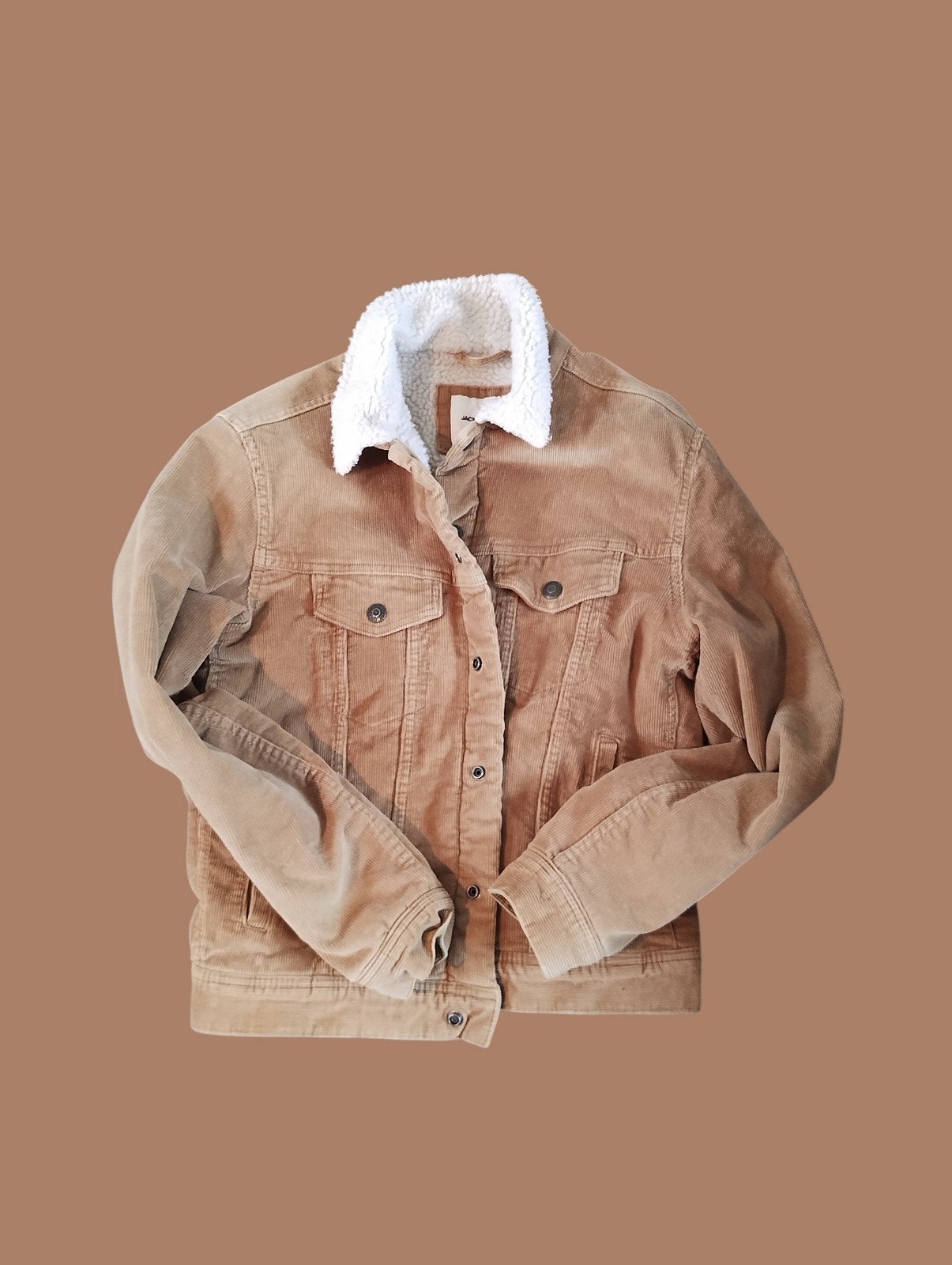 Jack&Jones winterjas maat S, Jack&Jones, Comme neuf, Brun, Enlèvement