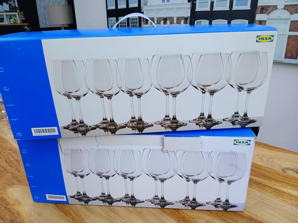 Grands verres à vin ikea x22, Enlèvement