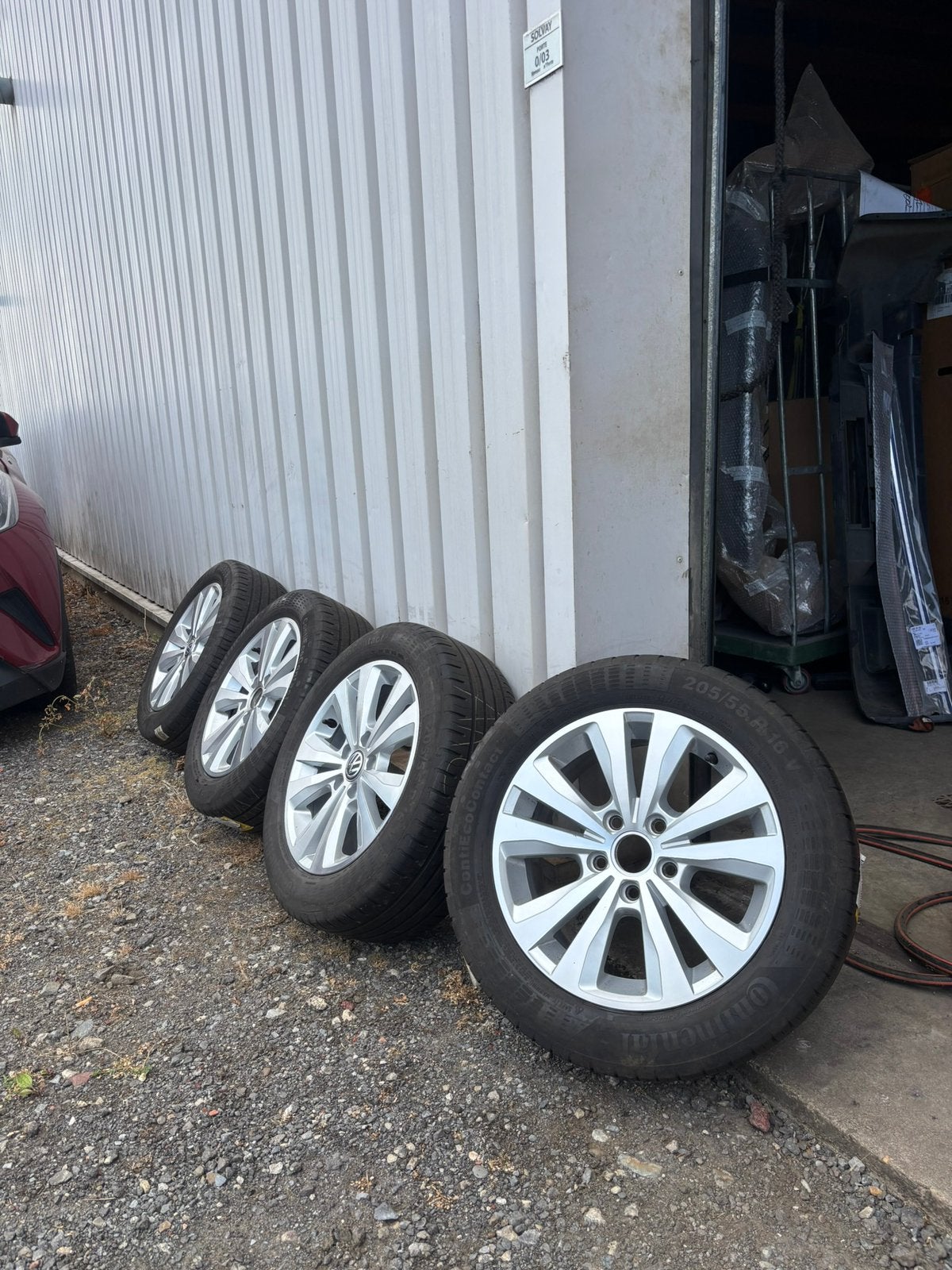 Jantes Vw 16p, Autos : Pièces & Accessoires, Enlèvement
