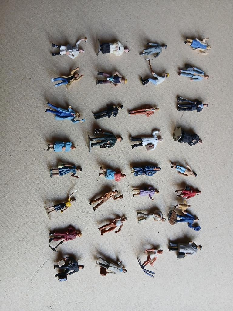 Plus de 300 figurines Preiser, Autres marques, Enlèvement ou Envoi, Utilisé, Autres types