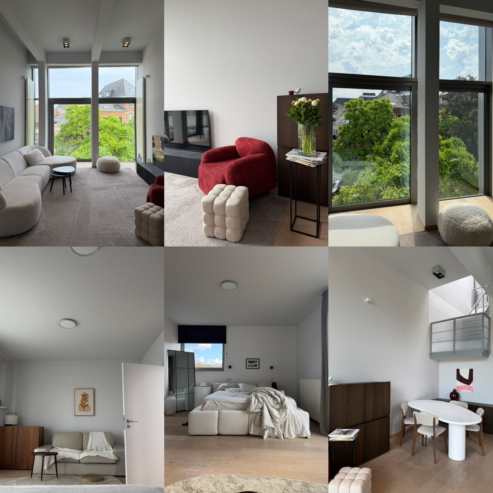 Luxe duplex penthouse te huur Leuven (3000), 150 m², Appartement, 2 kamers
