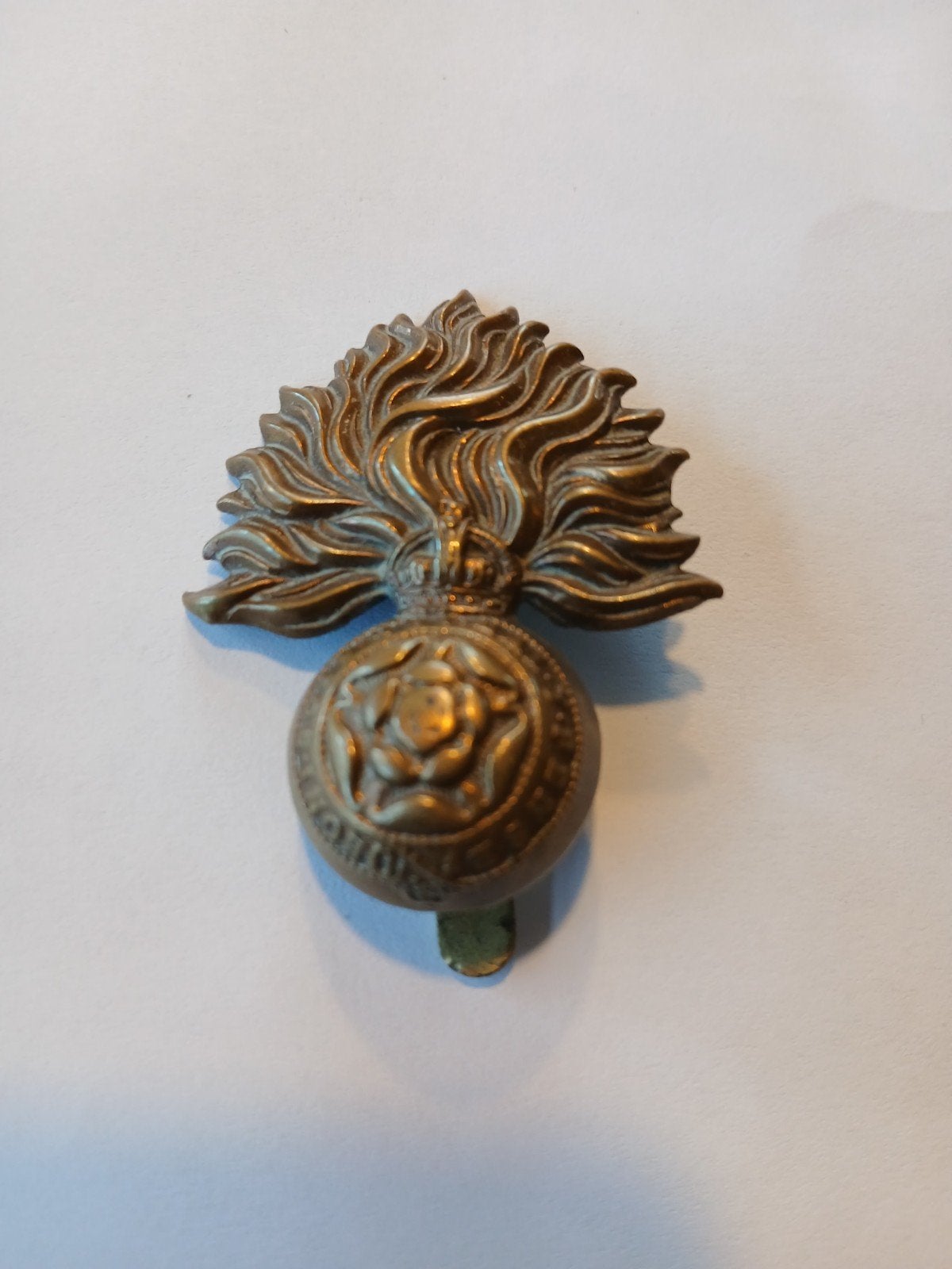 WO1 Cap badge Royal Fusiliers (City of London Regiment), Enlèvement