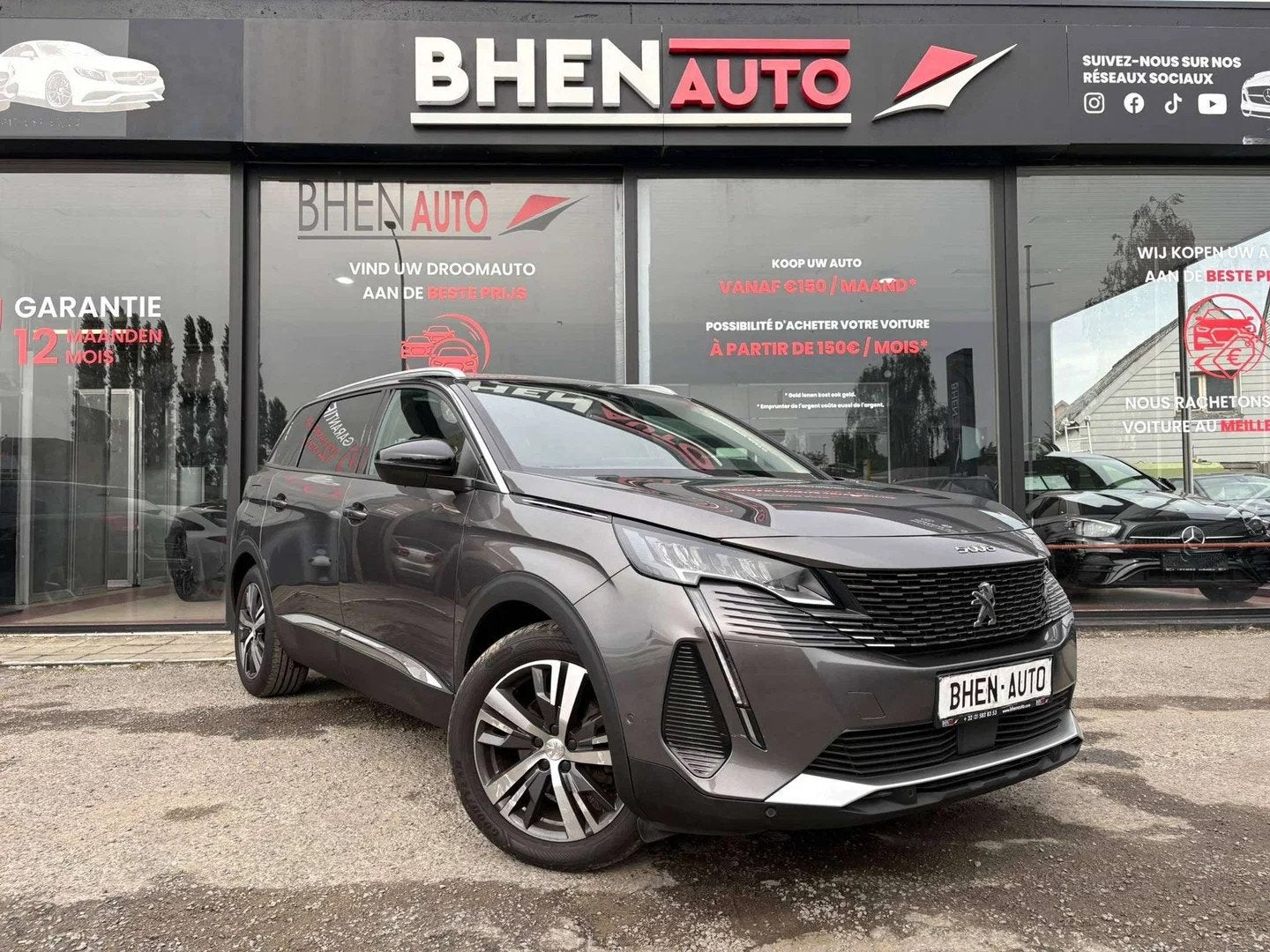 Peugeot 5008 5008 1.5 BlueHDi Style (bj 2021), Auto's, Gebruikt, 4 cilinders, 131 pk, SUV of Terreinwagen
