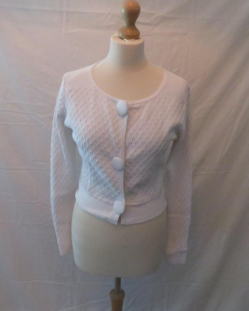 Gilet Caroline Biss taille 38, Enlèvement ou Envoi, Taille 38/40 (M), Blanc