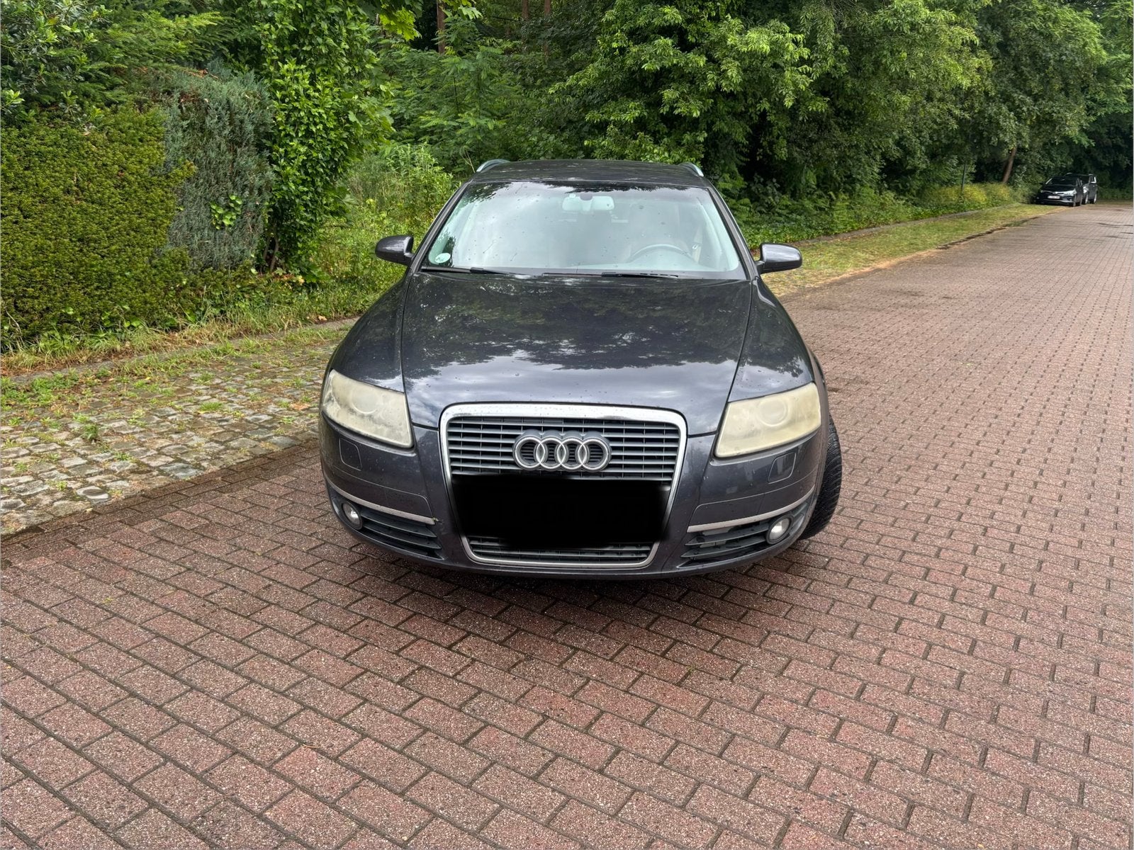 ### AUDI A6 2007###, Auto's, Voorwielaandrijving, 120 cc, Blauw, Leder