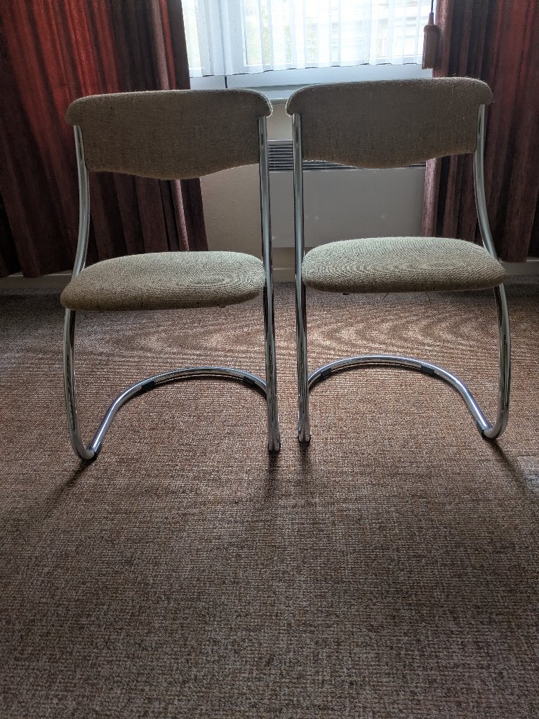 Vintage/retro stoelen, Ophalen, Gebruikt, Twee, Overige kleuren