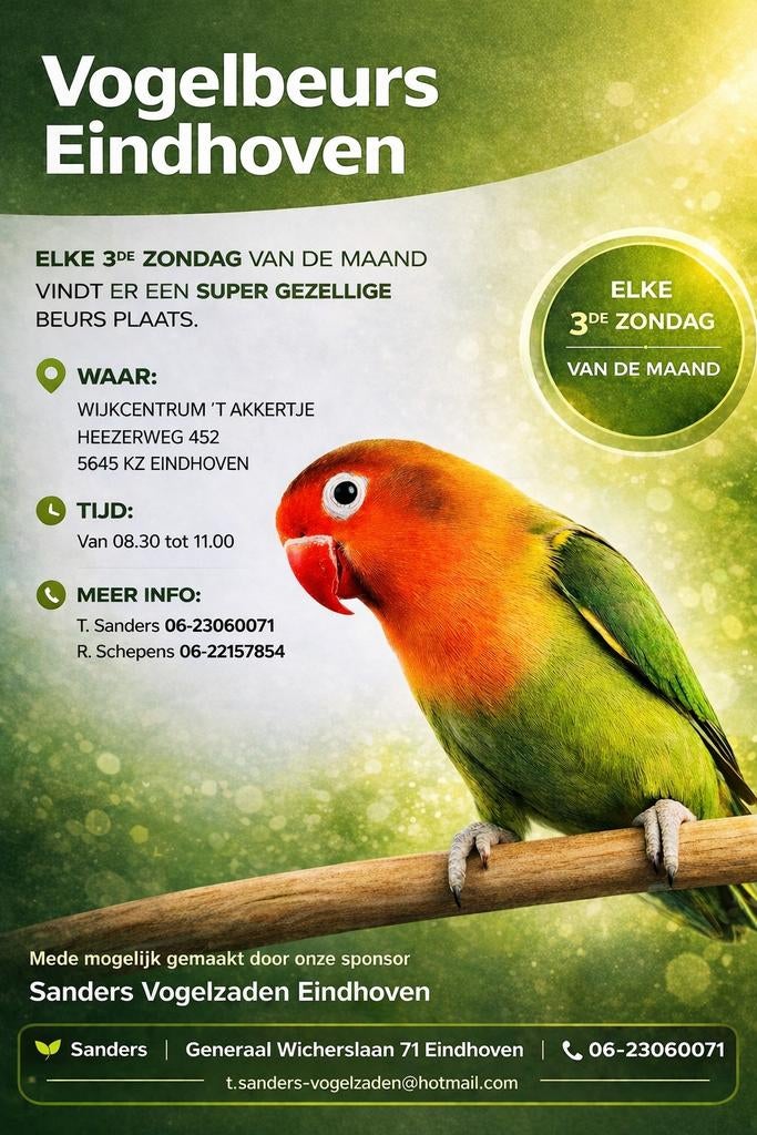 3e zondag van de maand vogelbeurs Eindhoven, Dieren en Toebehoren, Vogels | Overige Vogels