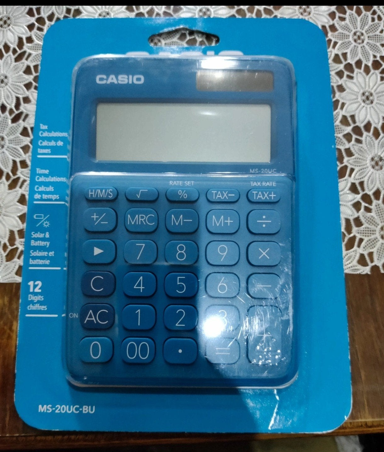casio calculatrice, Enlèvement