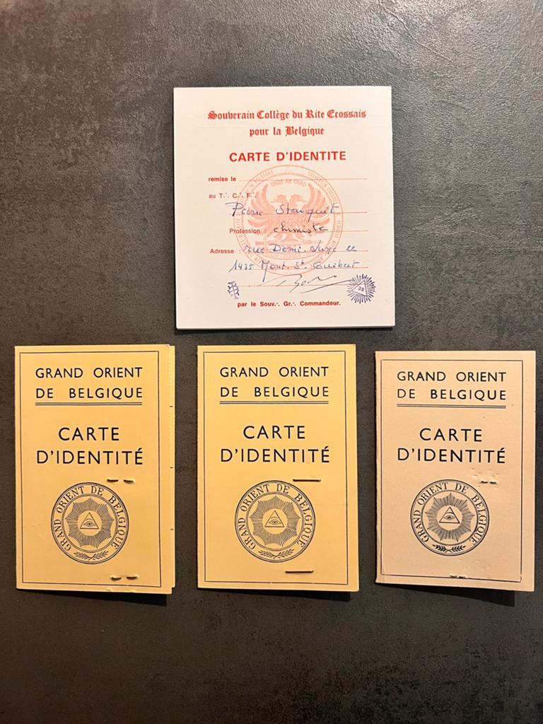 Franc-maçon Grand Orient Belgique documents, Enlèvement ou Envoi