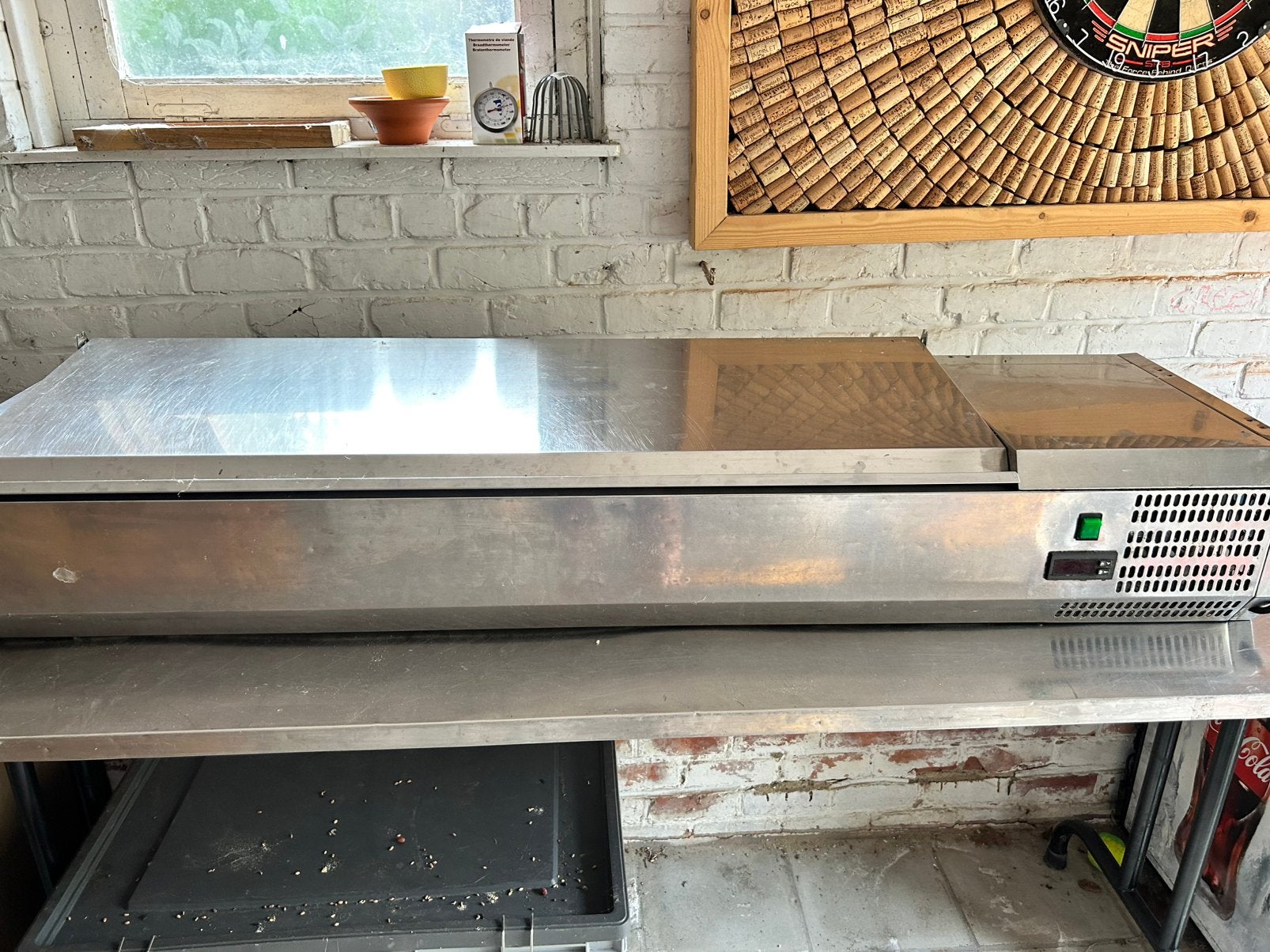 Professionele koeltoog / salad bar – 150 cm – horeca, Zakelijke goederen, Horeca | Keukenapparatuur, Ophalen, Gebruikt, Koelen en Vriezen
