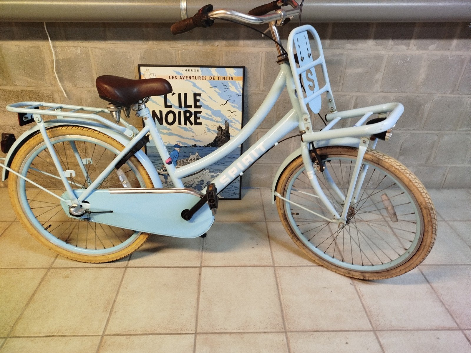 spirit meisjes fiets, Ophalen, 24 inch, Velgrem, Versnellingen