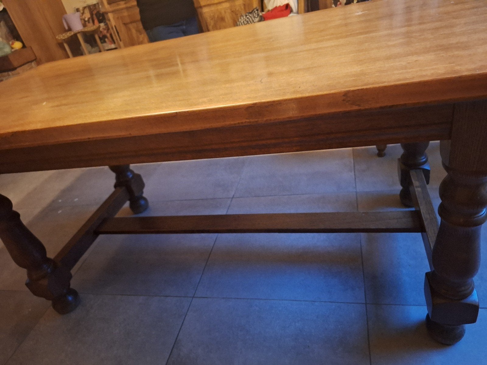 Eettafel, Ophalen
