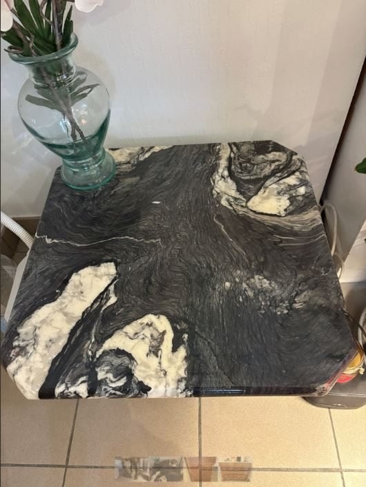 Zeer mooie marmeren tafel., Ophalen