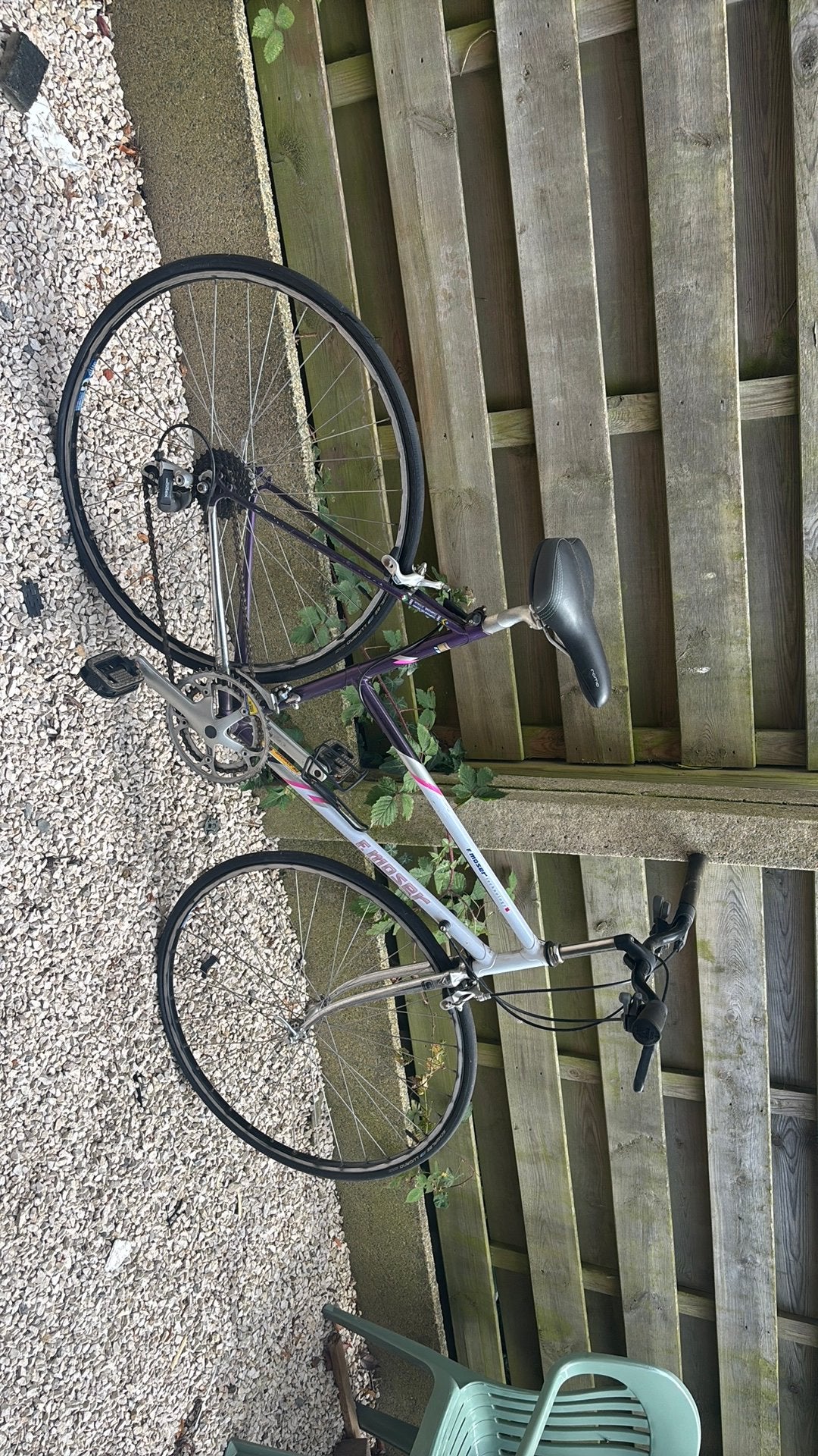 Koers fiets, Ophalen, Zo goed als nieuw