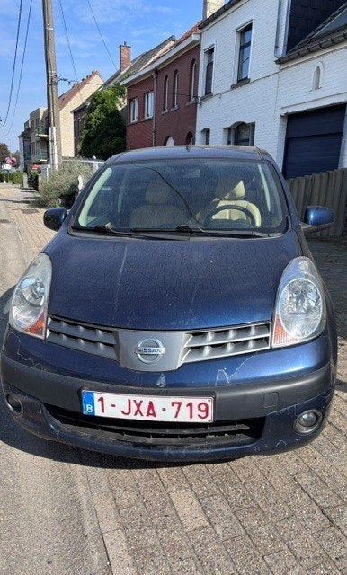 Nissan Note gekeurd voor verkoop, Auto's, Voorwielaandrijving, Beige, Blauw, 5 deurs