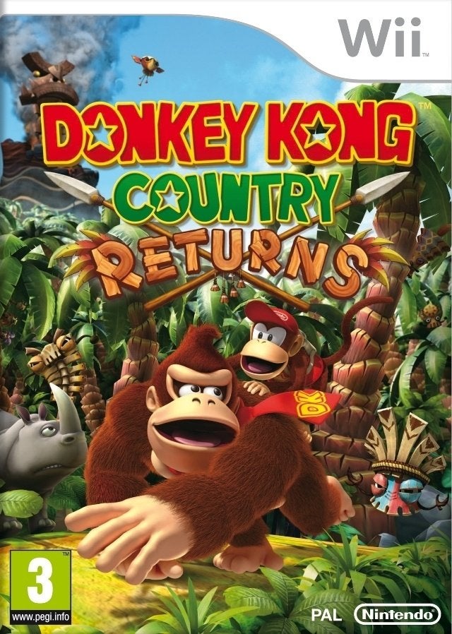 Donkey Kong Country Returns Wii €13,99 | GameshopX nl, Consoles de jeu & Jeux vidéo, Jeux | Nintendo Wii, Enlèvement ou Envoi