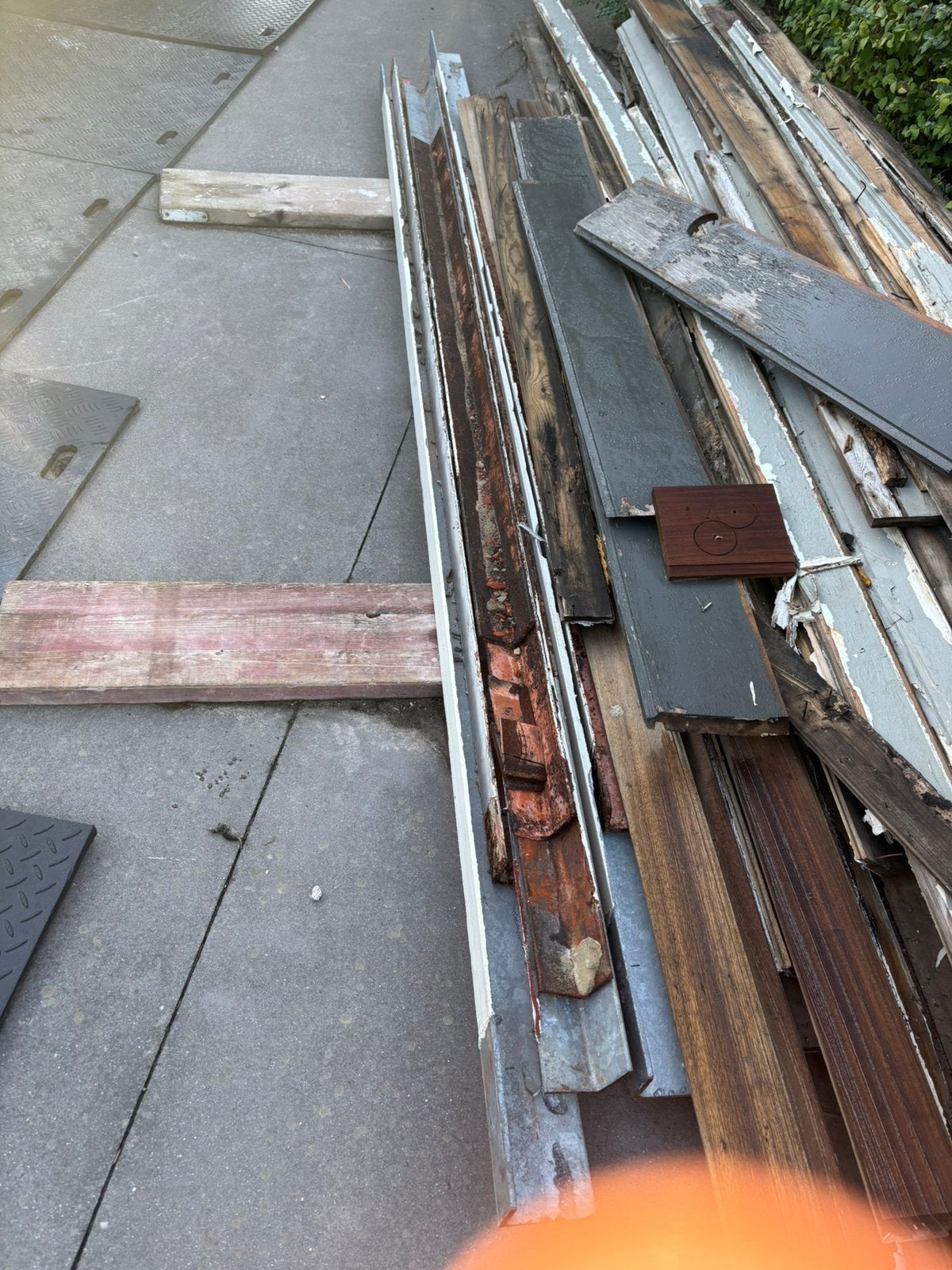 Gratis op te halen - Oud ijzer (L-profielen), Bricolage & Construction, Enlèvement, Utilisé, Fer