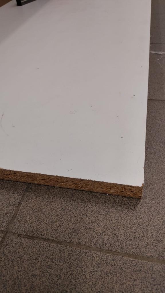 Witte spaanplaat - GRATIS op te halen, Ophalen, Gebruikt, Hout, 20 tot 50 mm