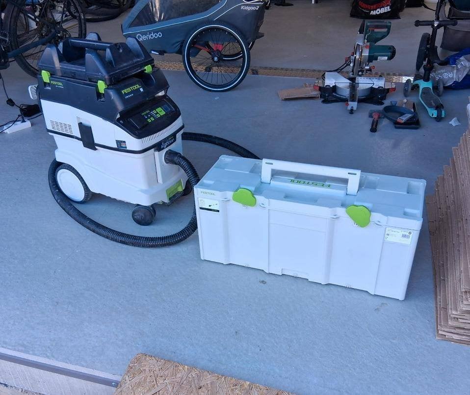 Festool PLANEX LHS 2 225 EQI + CTM 36 EI AC, Enlèvement ou Envoi, Utilisé, Scie, Festool