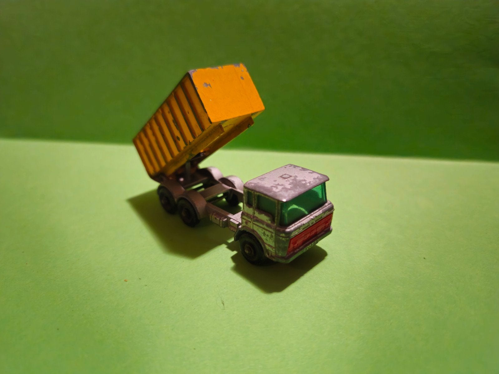 Matchbox Lesney Silver Tipper Truck No. 47 Vintage, Enlèvement ou Envoi, Utilisé, Voiture, Matchbox