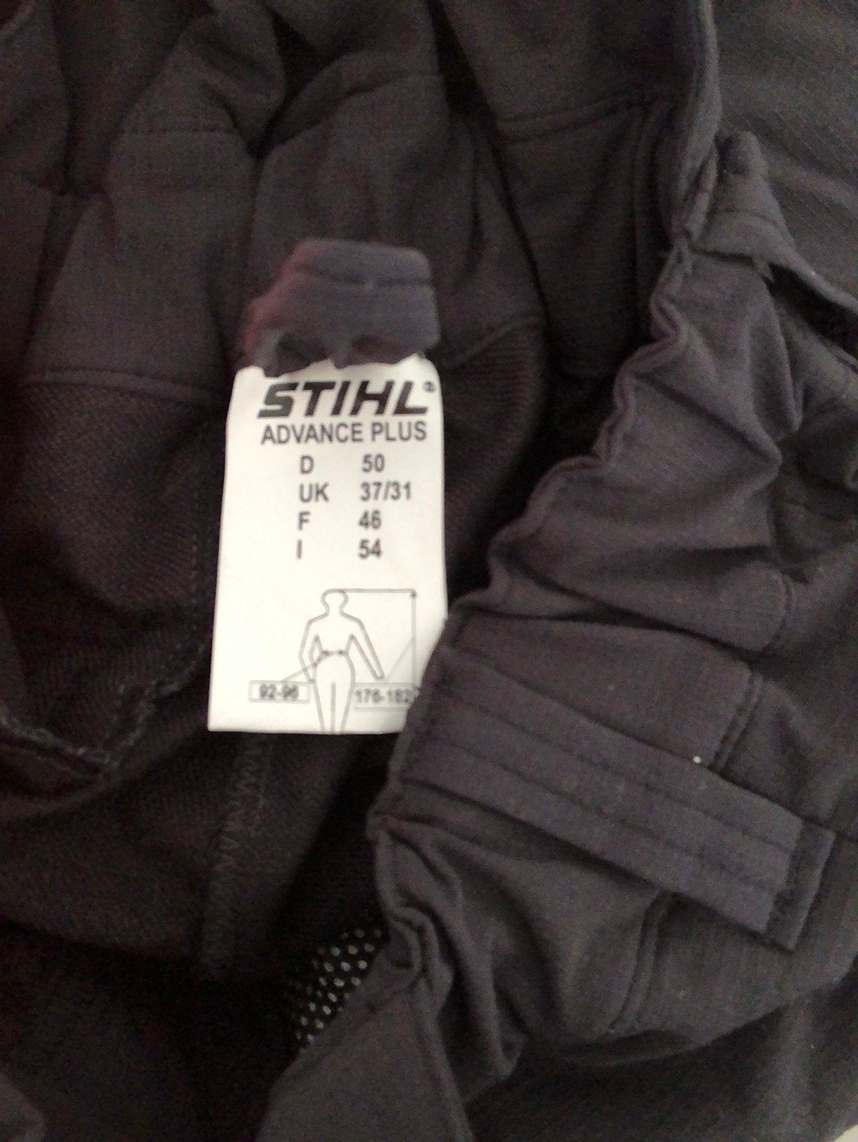 Kettingzaagbroek Stihl, Ophalen, Zo goed als nieuw