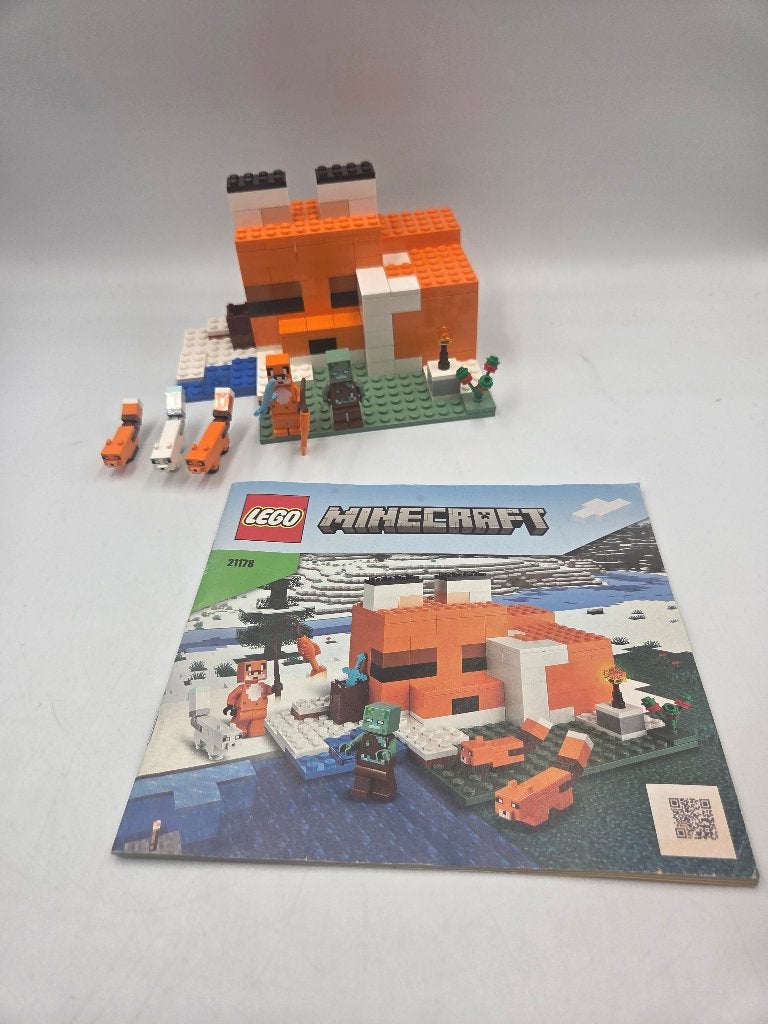 Lego Minecraft 21178 The Fox Lodge, Enlèvement ou Envoi, Minecraft, Lego, Ensemble complet