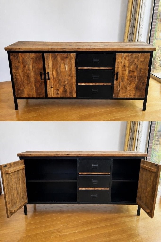 Mango houten set, Enlèvement