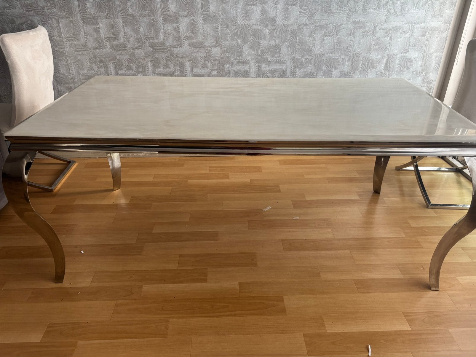 Komode en eettafel, Ophalen, Marmer alle 2, Gebruikt, 50 tot 100 cm