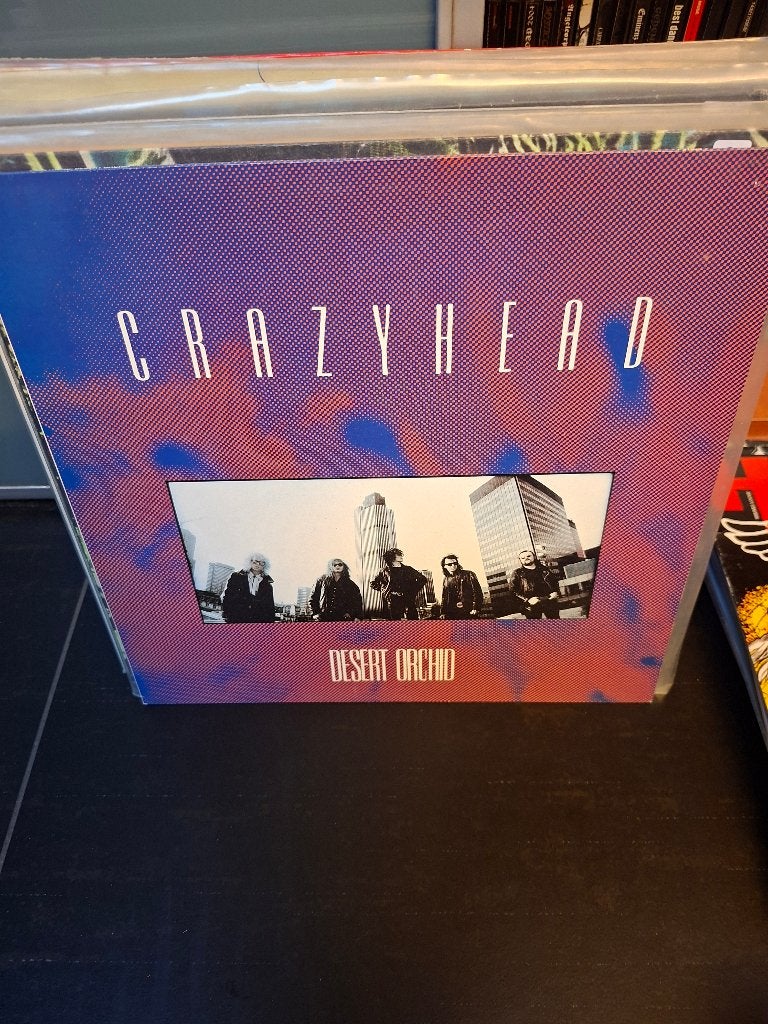lp - crazyhead - desert orchid - bak 5, Enlèvement ou Envoi, Comme neuf, Hard rock, Pochette photo