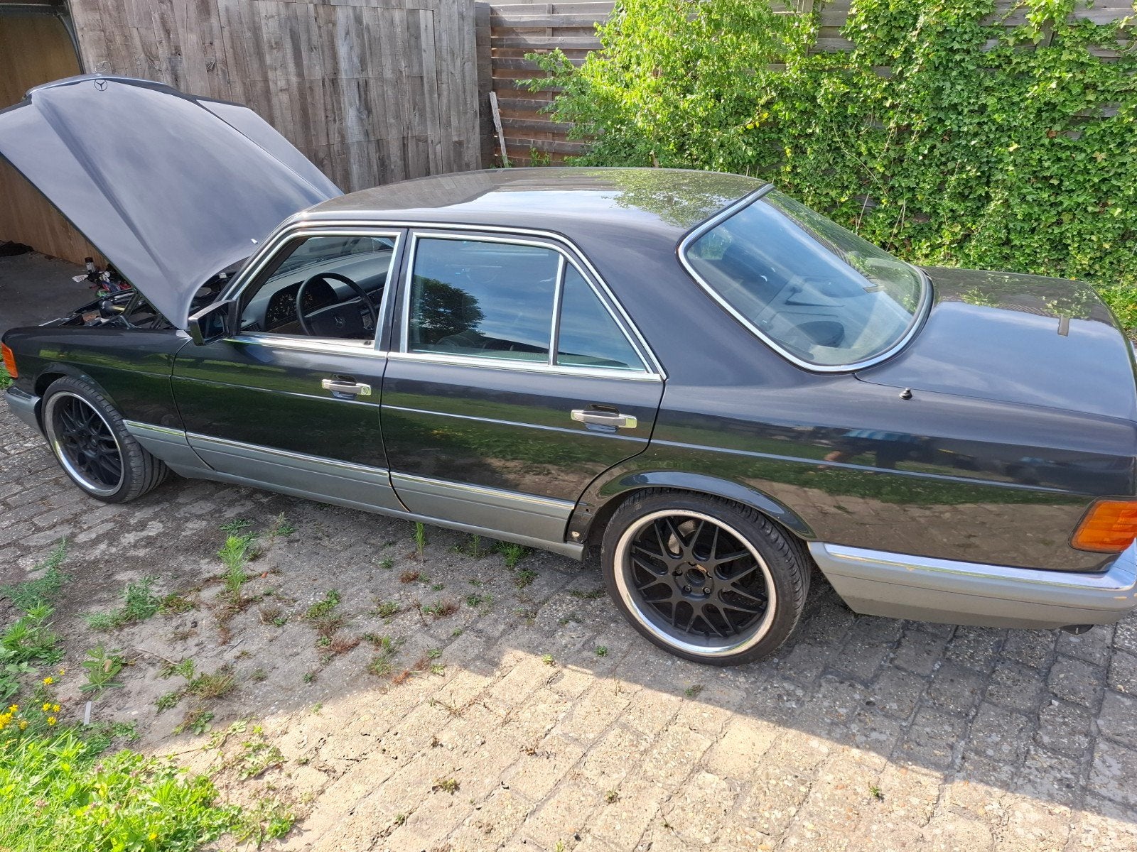 Mercedes w126 1985, Autos, Cuir, Achat, 4 portes, Boîte manuelle