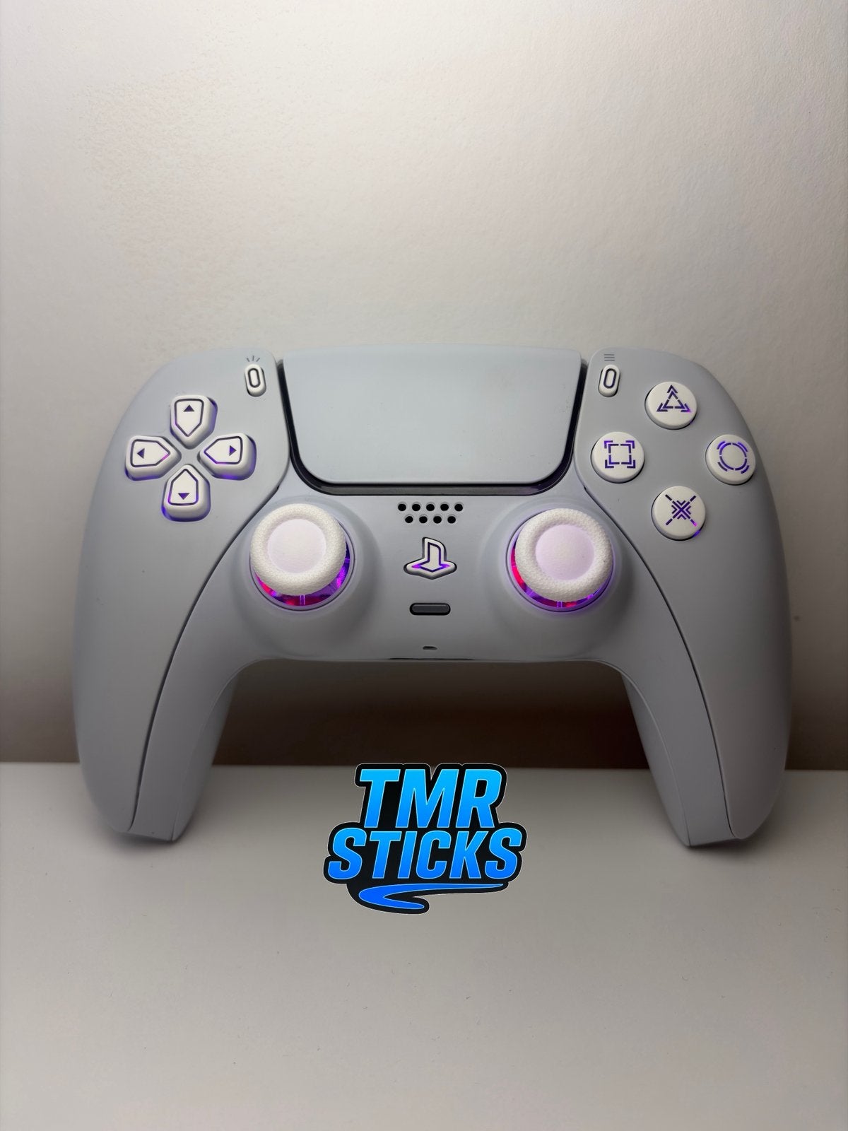 PS5 DualSense Controller – Wit – TMR Joysticks – LED Kit, Games en Spelcomputers, Spelcomputers | Sony Consoles | Accessoires