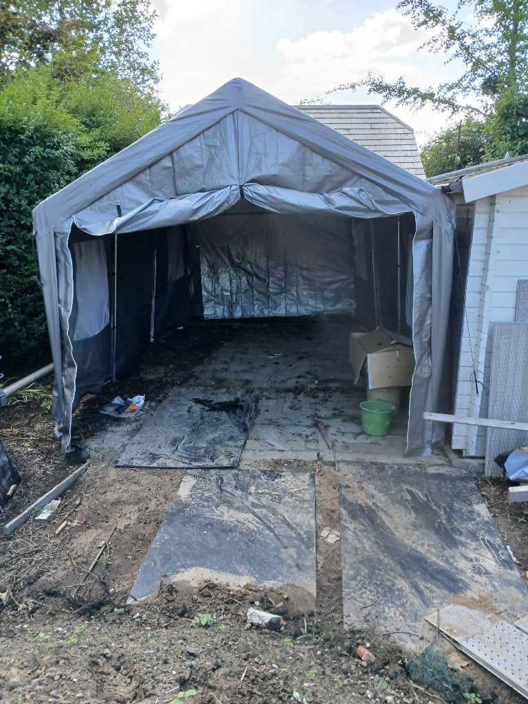 Tent garage, Enlèvement, Comme neuf