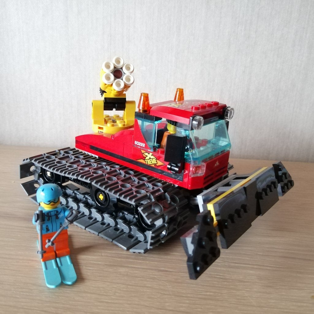 lego sneeuwruimer 60222 + doos en boekje, Ophalen, Gebruikt, Compleet, Lego