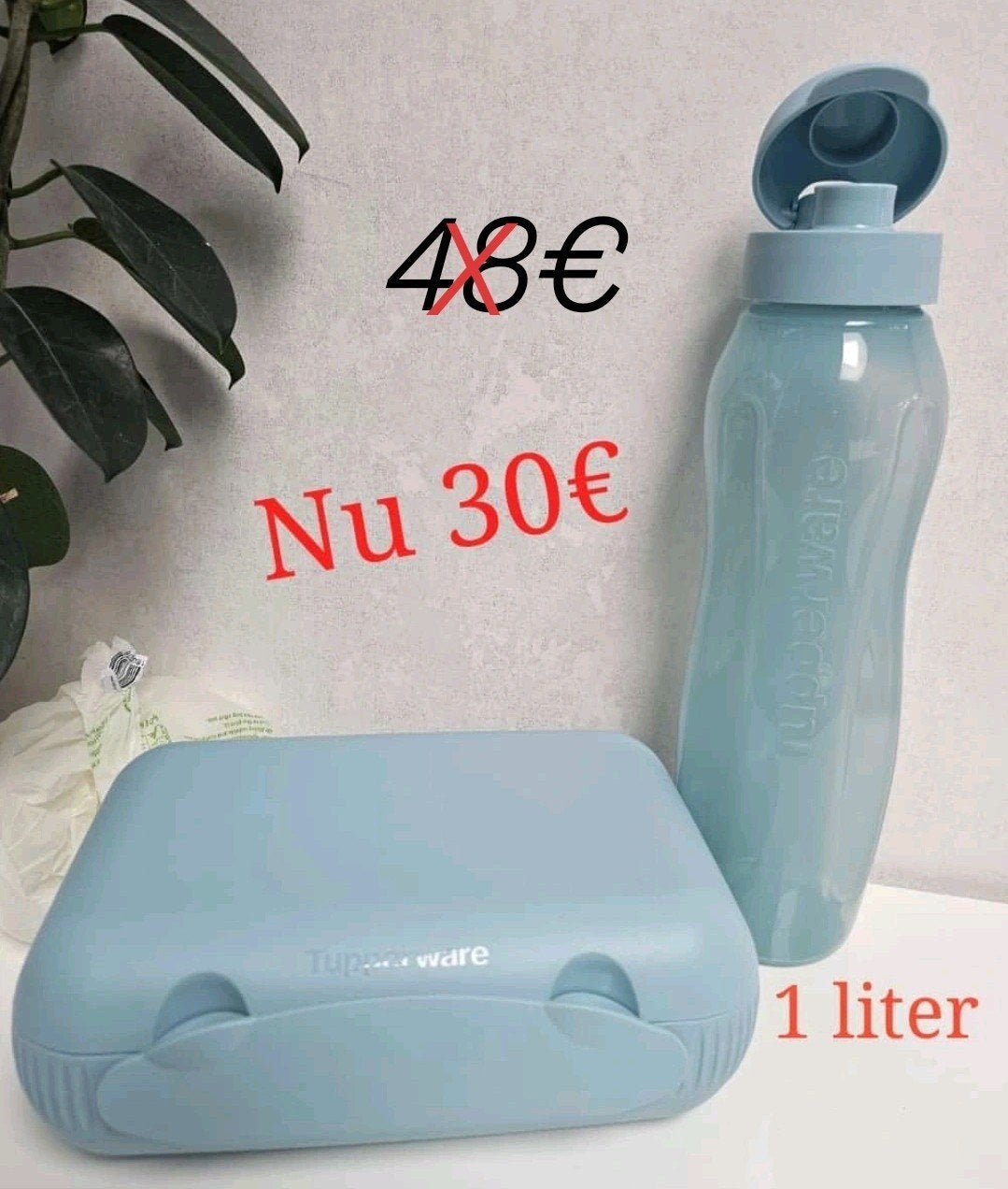 Tupperware eco lunchset, Huis en Inrichting, Keuken | Tupperware, Ophalen of Verzenden, Nieuw