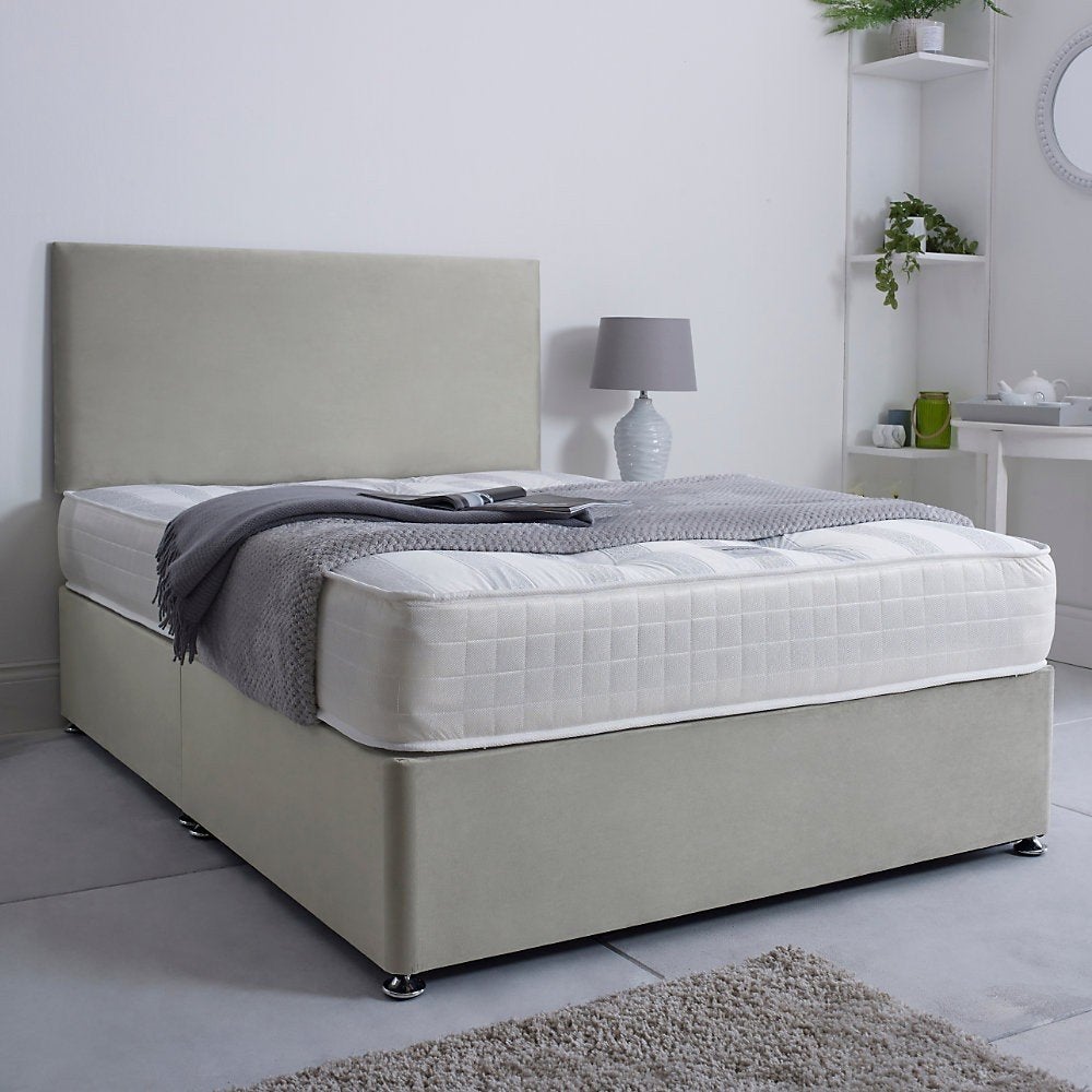 Eenpersoonsbed met matras van topkwaliteit en hoofdbord, Huis en Inrichting, Slaapkamer | Stapelbedden en Hoogslapers, Verzenden