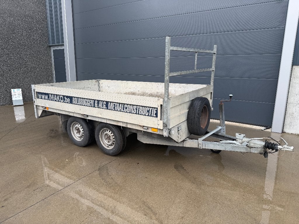 Aanhangwagen tandem 2T, Auto diversen, Ophalen, Gebruikt