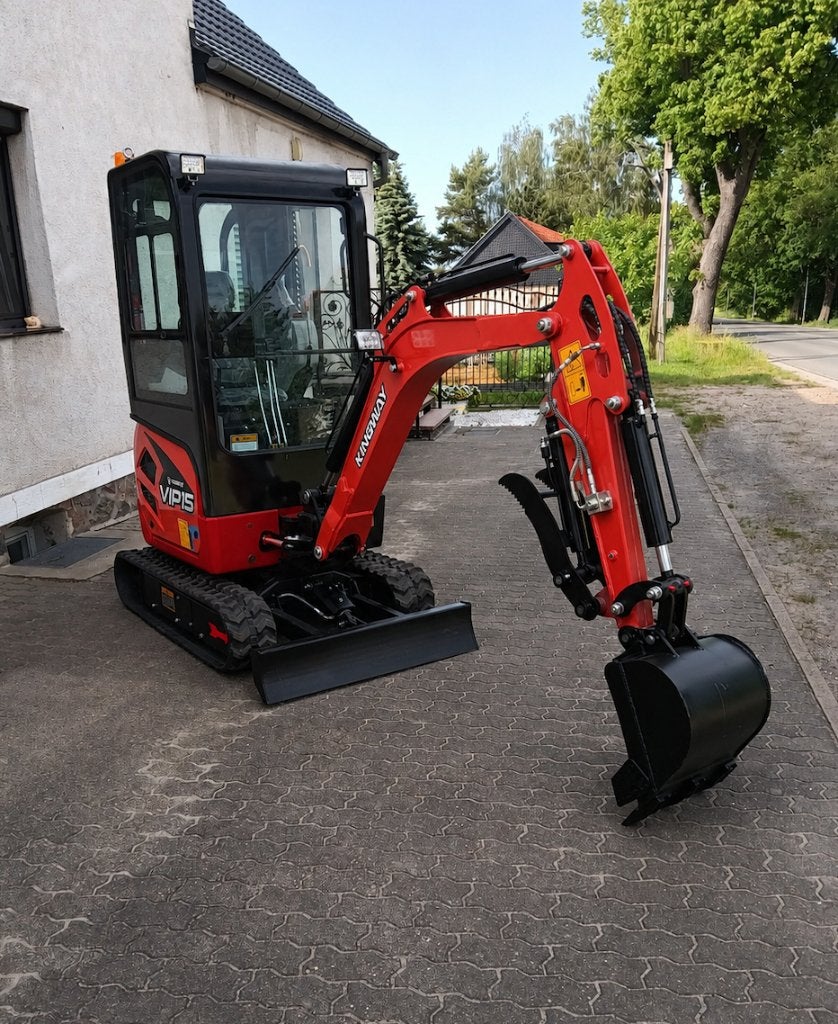 Minipelle Mini Digger 1500KG VIP15 Kingway FREE THUMB, Articles professionnels, Machines & Construction | Grues & Excavatrices