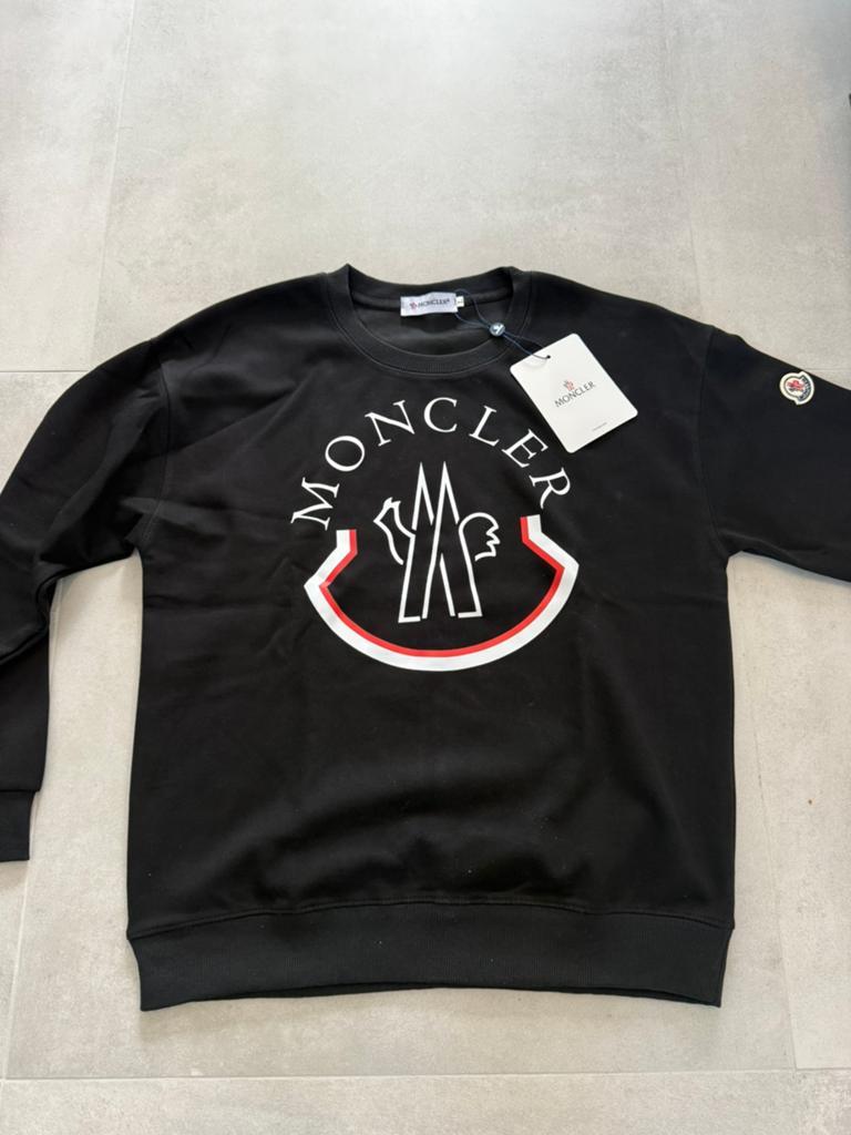 Pull/Sweat MONCLER Noir, Kleding | Heren, Truien en Vesten, Ophalen of Verzenden, Zo goed als nieuw, Zwart