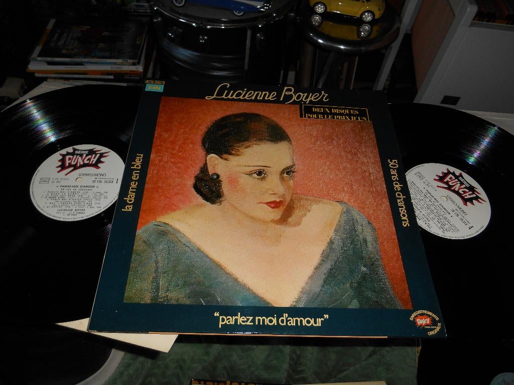 Double LP Lucienne Boyer " 50 ans de chansons", Double LP, Enlèvement ou Envoi