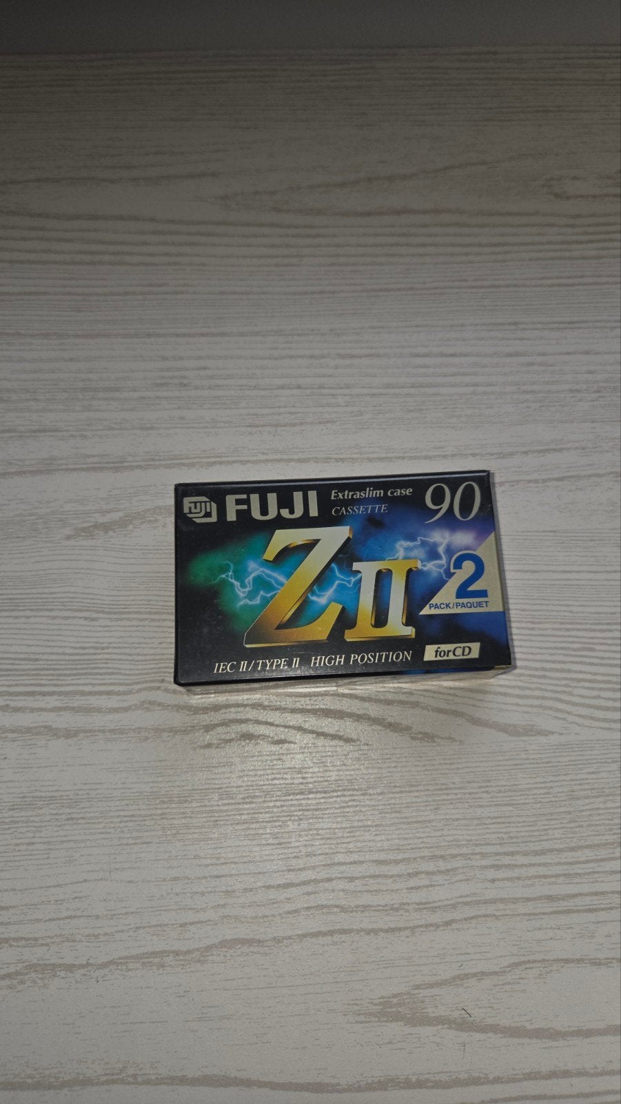 cassettes fuji, Enlèvement