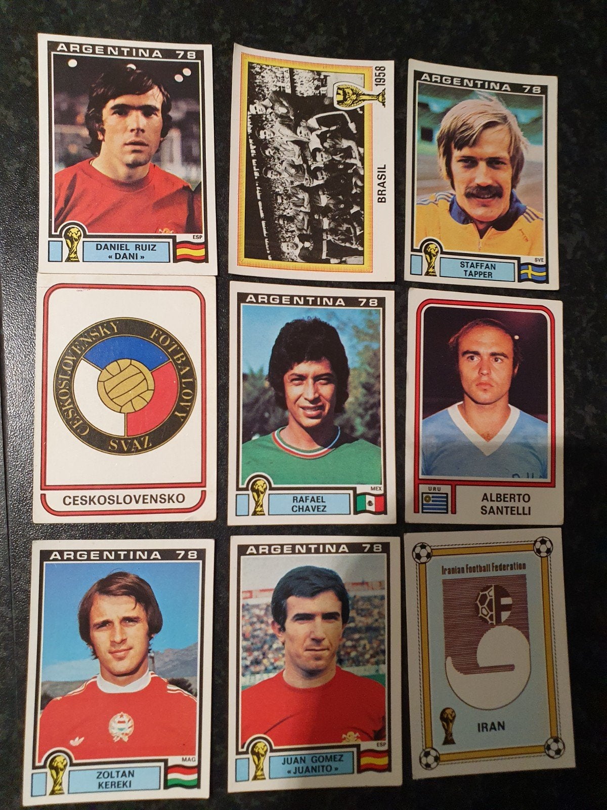 Argentina 78 Panini, Envoi