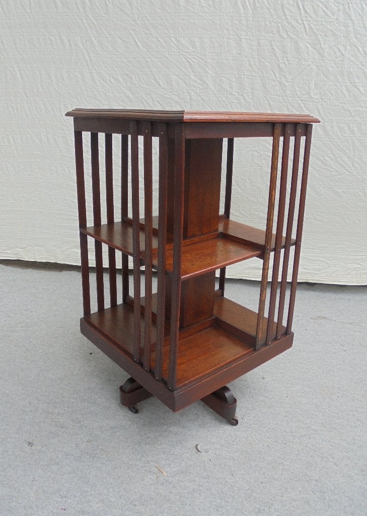Prachtige antieke  boekenmolen boekenkast, Ophalen of Verzenden