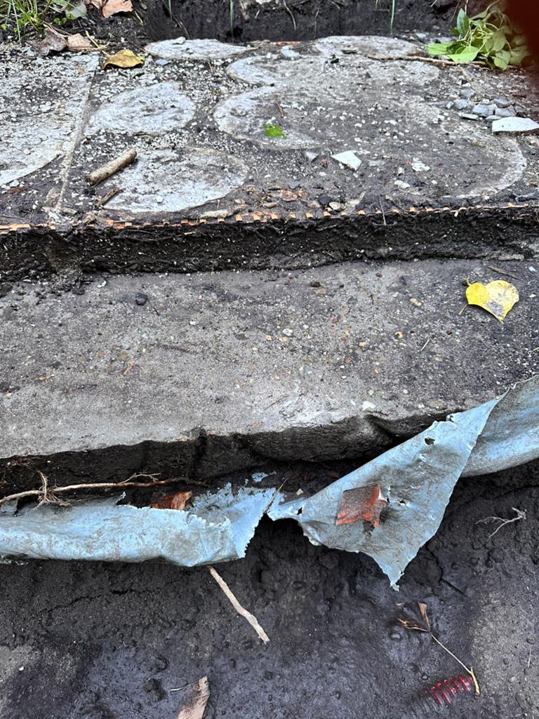 GRATIS - stabilisé en beton reeds deels uitgebroken, Bricolage & Construction, Enlèvement, Comme neuf