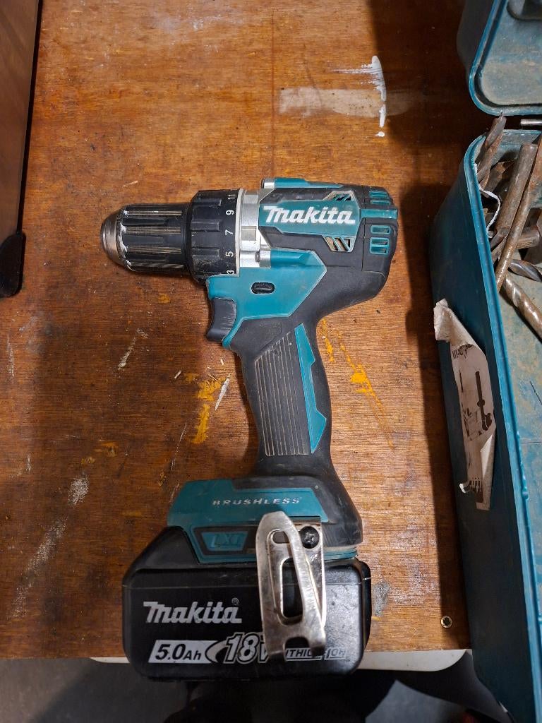 vijs/boormachine Makita, Doe-het-zelf en Bouw, Gereedschap | Boormachines, Ophalen, Gebruikt, Boor- en Schroefmachine