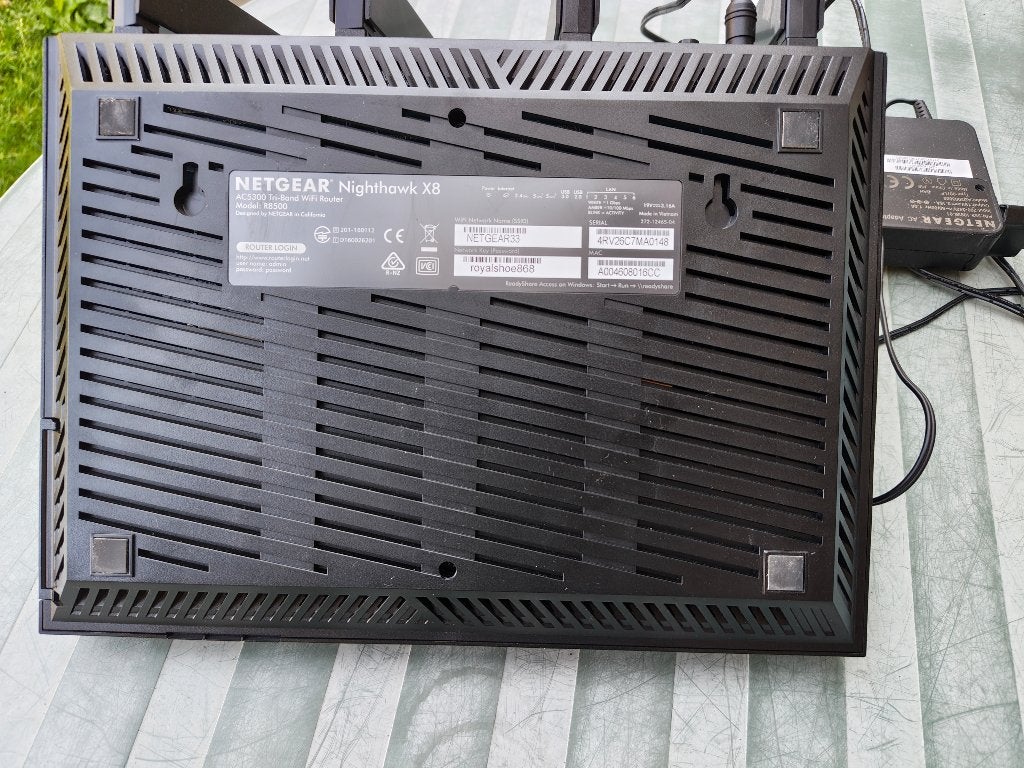 Router netgear R8500, Enlèvement, Routeur