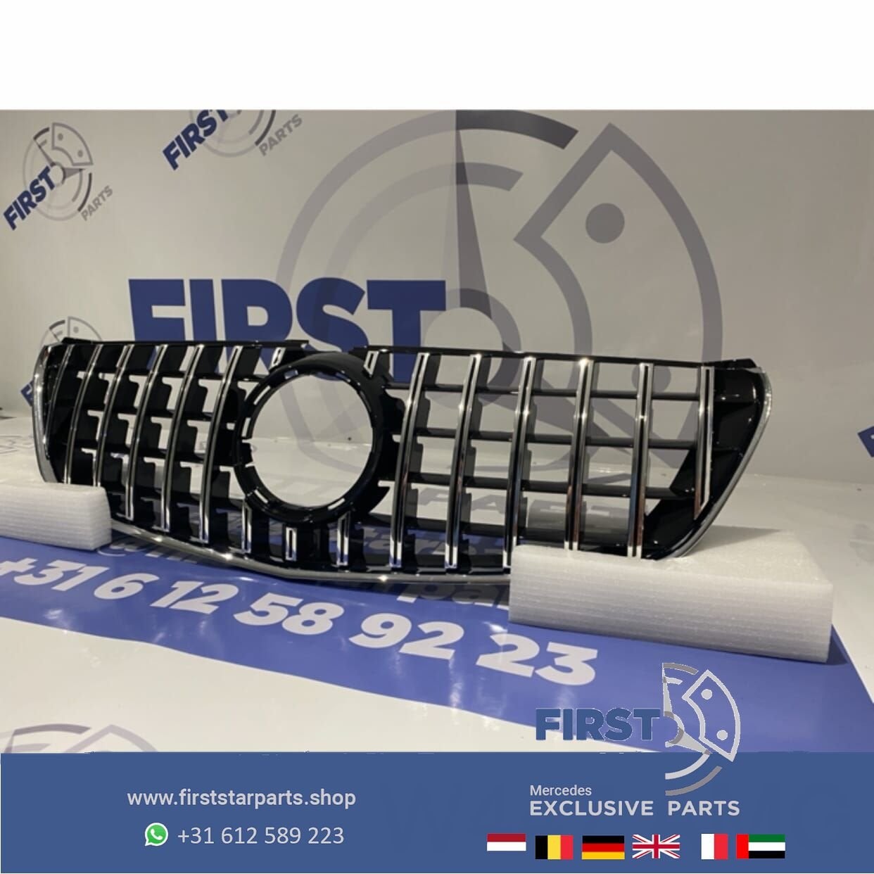 W447 GT AMG GRIL CHROOM Mercedes V KLASSE 2020 VITO 2014-202, Utilisé, -, -, Enlèvement ou Envoi