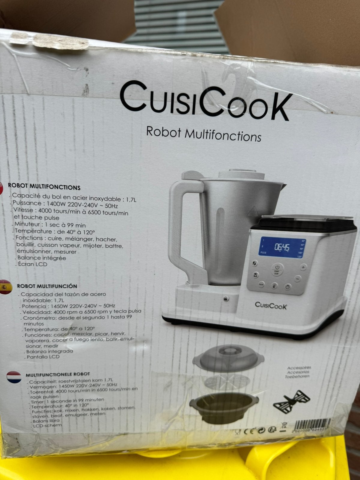 Cuisicook multifunctionele robot - Nieuw, nooit gebruikt, Ophalen of Verzenden, Nieuw