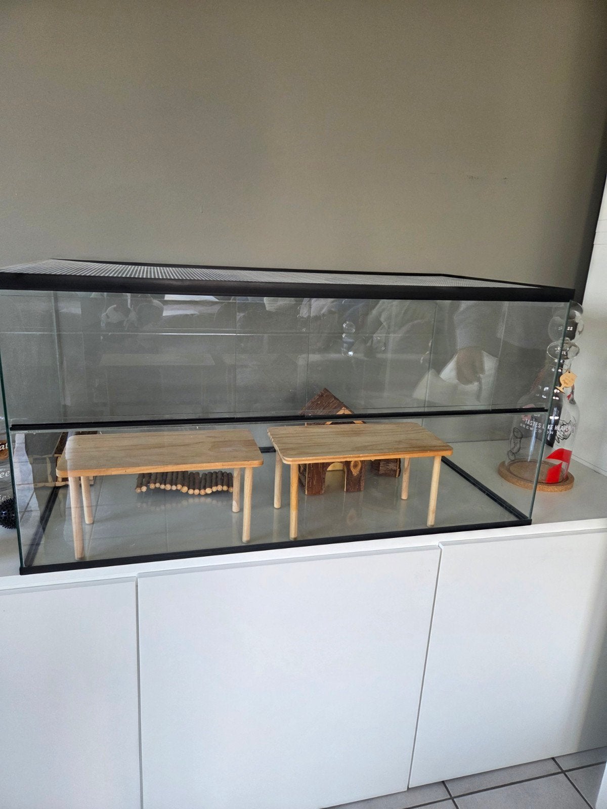 terrarium hamster, Animaux & Accessoires, 90 cm ou plus, 75 à 110 cm, Cage, Comme neuf