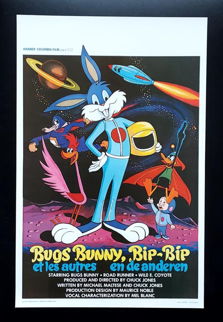 Affiche BUGS BUNNY dans l'espace 1977, Envoi